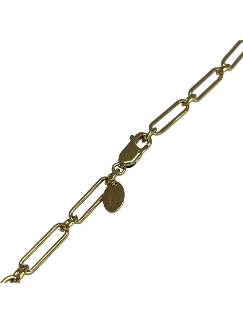 Hermes Necklace Amulet Kelly GM Gold Navy Black